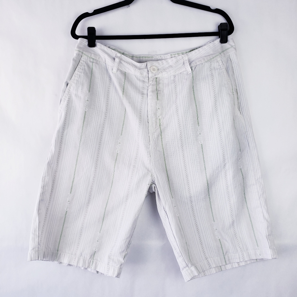 Golden Breed Mens Shorts Pockets Striped Size 36